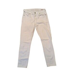 Citizens of Humanity Jeans Womens 27 White Thompson Medium Rise Crop Skinny